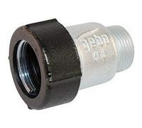 Raccord Mâle 2X63 mm - Gebo - Noir - Eau, Gaz, Air Comprimé - Pression 10 bar - Température -20 à 70 °C