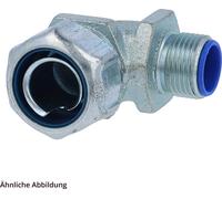 Raccord métallique FLEXA FMVW90 à angle de 90 degrés, filetage PG48 pour tuyau de diamètre extérieur 60,0 mm - 2 pouces pour