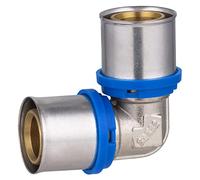 Raccord Multicouche à Sertir Multi profils TH-H-U coude égal diamètre Ø32 mm - Norme NF 545 pour réseau d'eau potable et chauffage NOYON & THIEBAULT
