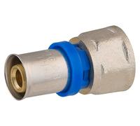 Raccord Multicouche à Sertir Multi profils TH-H-U diamètre Ø16 mm - à visser Femelle 15x21 (1/2) - Norme NF 545 pour réseau d'eau potable et chauffage NOYON & THIEBAULT
