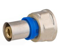 Raccord Multicouche à Sertir Multi profils TH-H-U diamètre Ø16 mm- à visser Femelle 20x27 (3/4) - Norme NF 545 pour réseau d'eau potable et chauffage NOYON & THIEBAULT