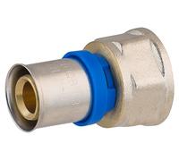Raccord Multicouche à Sertir Multi profils TH-H-U diamètre Ø20 mm - à visser Femelle 20x27 (3/4) - Norme NF 545 pour réseau d'eau potable et chauffage NOYON & THIEBAULT