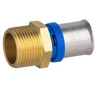 Raccord Multicouche à Sertir Multi profils TH-H-U diamètre Ø20 mm - à visser Mâle 20x27 (3/4) - Norme NF 545 pour réseau d'eau potable et chauffage NOYON & THIEBAULT