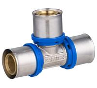 Raccord Multicouche à Sertir Multi profils TH-H-U té égal diamètre Ø32 mm - Norme NF 545 pour réseau d'eau potable et chauffage NOYON & THIEBAULT