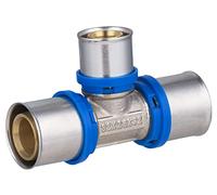 Raccord Multicouche à Sertir Multi profils TH-H-U té réduit diamètre Ø32 mm - Ø26 mm - Ø32 mm - Norme NF 545 pour réseau d'eau potable et chauffage NOYON & THIEBAULT