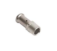 Raccord Multicouche A Sertir Th Ou Be Droit Mâle (20/27) 3/4"" - Ø26 X 3,0 Henco