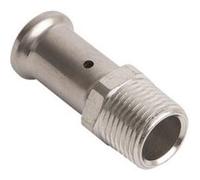 Raccord Multicouche A Sertir Th Ou Be Droit Mâle (20/27) 3/4"" - Ø26 X 3,0 Henco