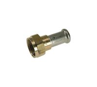 Raccord multicouche laiton à visser HENCO joint plat - écrou libre - Ø 26 mm x 3/4 - 26P-26Z05"