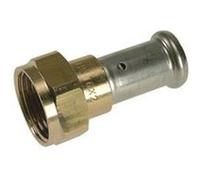 Raccord multicouche laiton à visser joint plat - écrou libre - Ø 26 mm x 3/4' - 26P-26Z06