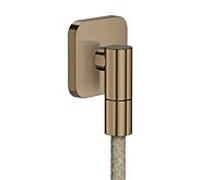 Raccord mural Hansgrohe AXOR 36739140 Softsquare G1/2" Bronze brossé