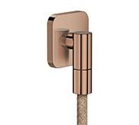 Raccord mural Hansgrohe AXOR 36739300 Softsquare G1/2" Or rouge poli