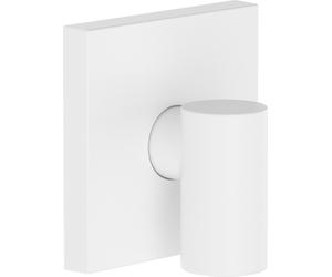 Raccord mural Hansgrohe FixFit Fine, avec dispositif anti-retour, finition blanc mat