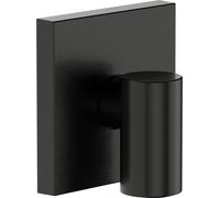 Raccord mural Hansgrohe FixFit Fine, avec dispositif anti-retour, finition noir brossé