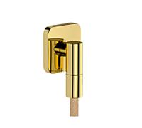 Raccord mural hansgrohe FixFit Fine Q 28884990 avec clapet anti-retour, Q, softsquare, aspect or poli