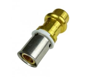 Raccord passerelle à sertir cuivre 18 - PER 20 x 1,9 mm COMAP
