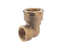 Raccord PE Laiton Coude Ø32 - Femelle 26x34 (1') NOYON & THIEBAULT