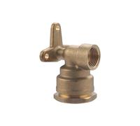 Raccord PE Laiton Coude Applique Ø25 - Femelle 15x21 (1/2) NOYON & THIEBAULT