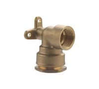 Raccord PE Laiton Coude Applique Ø25 - Femelle 20x27 (3/4) NOYON & THIEBAULT