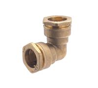 Raccord PE Laiton Coude Egal Ø25 NOYON & THIEBAULT