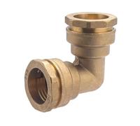 Raccord PE Laiton Coude Egal Ø40 NOYON & THIEBAULT