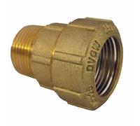 Raccord PE Laiton Fileté 40mm x 1 1/4"