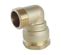 Somatherm Coude mâle laiton SUMO à visser – 1" Pronorm pour PE 32 mm (26/34) – 20 bar