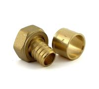 Raccord PER à glissement Ø16 mm à écrou libre F12x17 BRICOZOR