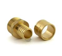 Raccord PER à glissement Ø20 mm à visser M20x27 BRICOZOR
