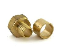 Raccord PER à glissement Ø20 mm fixe à visser F20x27 BRICOZOR