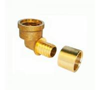 Raccord PER à glissement - Coude femelle - Diam 16mm - Filetage 15x21 BOUTTÉ