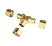Raccord PER à glissement - Té égal - Diamètre 16 mm BOUTTÉ