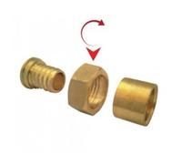 Raccord PER à glissement - Union femelle - Diam 20mm - Filetage 20x27 BOUTTÉ