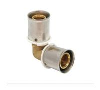 Raccord PER à sertir - Coude égal - Diamètre 12 mm BOUTTÉ