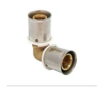 Raccord PER à sertir - Coude égal - Diamètre 16 mm BOUTTÉ
