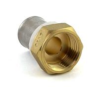 Raccord PER à sertir diamètre 16 mm fixe à visser F20x27 BRICOZOR