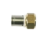Raccord PER à sertir Somapess DN 16 1/2'' avec écrou tournant - GARIS - 3301-16-15