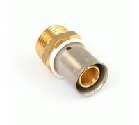 Raccord PER à sertir - Union mâle - Diamètre 20 mm - Filetage 15x21 BOUTTÉ