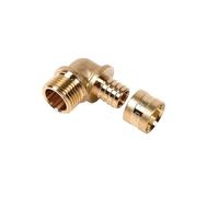 Raccord PER coudé 90° à glissement M 3/8" Ø 12 mm PB tub