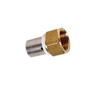 Raccord PER droit à sertir - F 3/4' - Ø 25 mm - PB tub