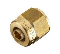 Raccord PER droit avec écrou libre à compression laiton F 15 x 21 pour tube