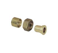 SOMATHERM FOR YOU, Raccord à glissement écrou tournant 20/27 pour tube PER Ø20 - Montage facile, résistant à la corrosion, norme NF, pression max 10 bars, température 5°C à 90°C