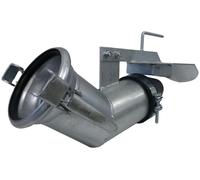 Raccord pièce femelle épandeur de lisier, DN 120 mm 5" Diffuseur Exakt galvanisé - système italien