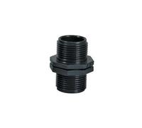 Raccord plastique M/M 3/4"x3/4