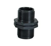 Raccord plastique M/M 1"x1"
