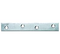 Raccord plat Alberts | étroit | Acier inoxydable | 100 x 15 mm | Set de 50 pièces
