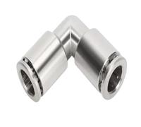 Raccord pneumatique en métal nickelé PU PE PY PV PM PZA, connecteur de tuyau, raccords rapides d'air, raccord de tuyau à pression d'eau(PV,4mm)