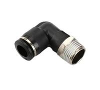 Raccord Pneumatique Enfichable Rapide, Air Fileté BSPT | Tailles PC6/PL4 et 1/8-1/2" for configurations de lignes d'air.(PL10,03)
