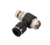 Raccord Pneumatique Enfichable Rapide, Air Fileté BSPT | Tailles PC6/PL4 et 1/8-1/2" for configurations de lignes d'air.(SL12,03)