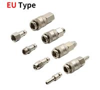 Raccord pneumatique européen à dégagement rapide, connecteur de tuyau d'air, accessoires de compresseur d'accouplement, Raccord pneumatique européen EU PP