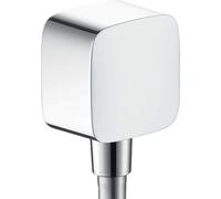 Raccord pour flexible de douche Softcube, chromé, avec dispositif anti-retour